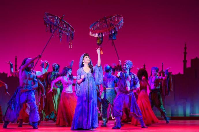 Senzel Ahmady (Jasmine) & Company in North American Tour of ALADDIN. Photo by Deen van Meer. (c) Disney